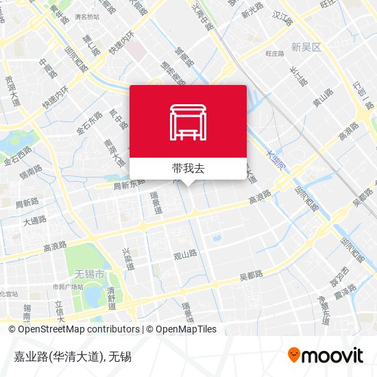 嘉业路(华清大道)地图