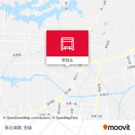 新石南路地图