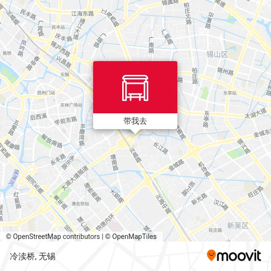 冷渎桥地图
