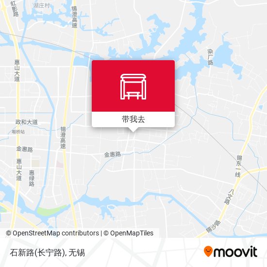 石新路(长宁路)地图