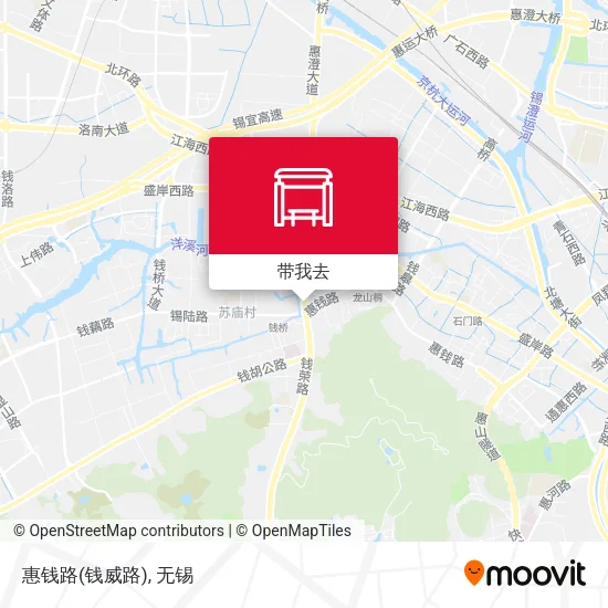 惠钱路(钱威路)地图