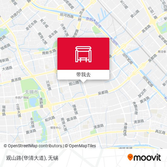 观山路(华清大道)地图