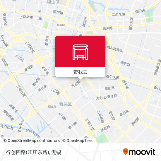 行创四路(旺庄东路)地图