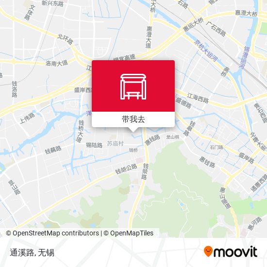 通溪路地图