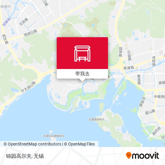 锦园高尔夫地图