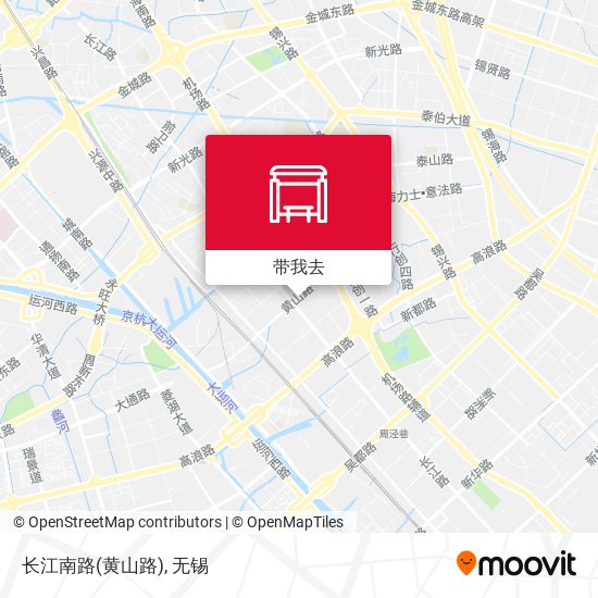 长江南路(黄山路)地图