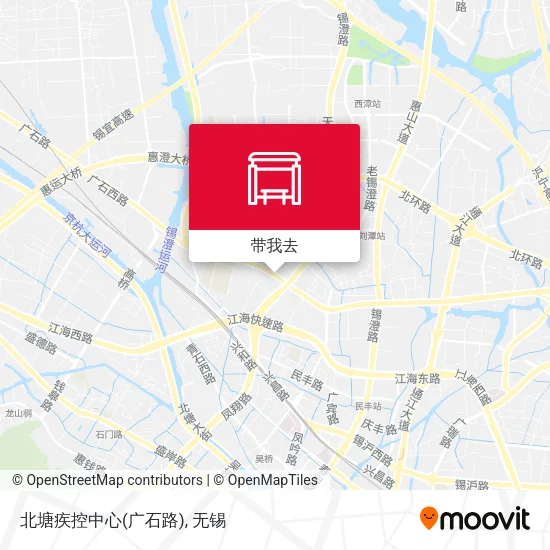 北塘疾控中心(广石路)地图