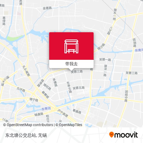东北塘公交总站地图