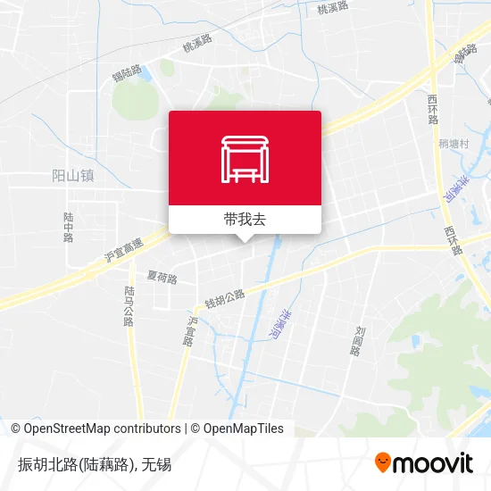 振胡北路(陆藕路)地图