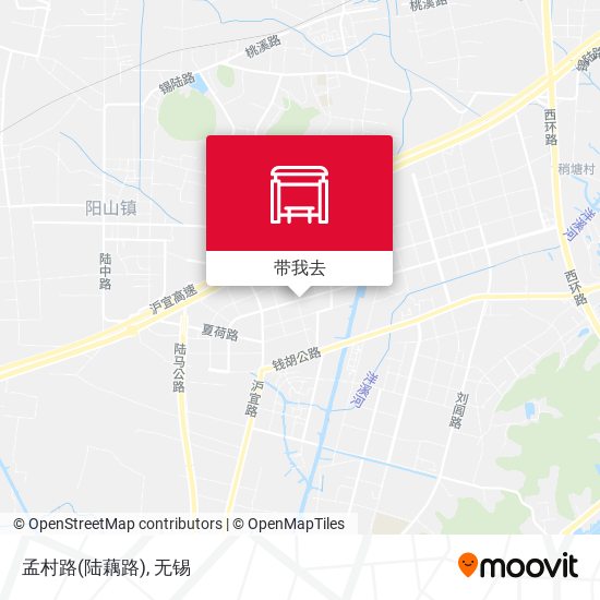 孟村路(陆藕路)地图