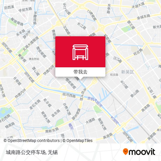 城南路公交停车场地图