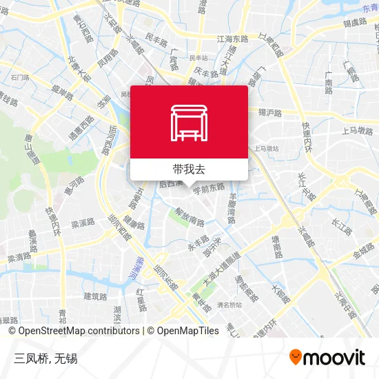 三凤桥地图