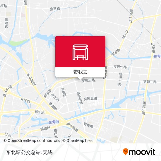 东北塘公交总站地图
