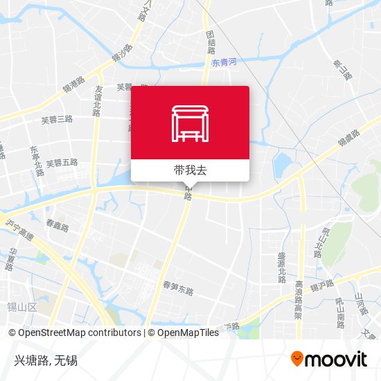 兴塘路地图