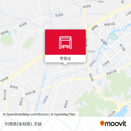 刘塘路(金桂路)地图