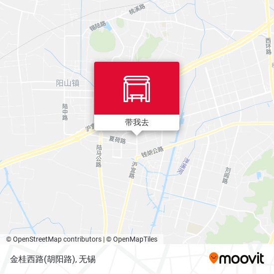 金桂西路(胡阳路)地图