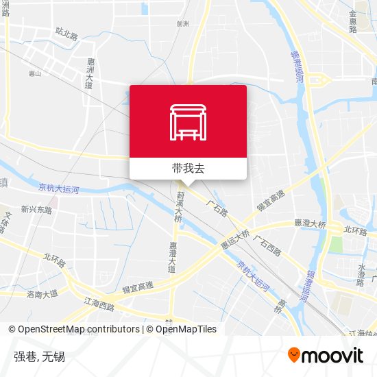 强巷地图