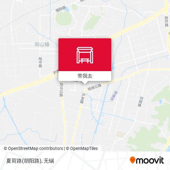 夏荷路(胡阳路)地图