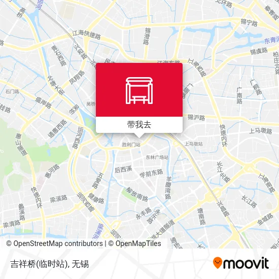 吉祥桥(临时站)地图