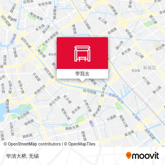 华清大桥地图
