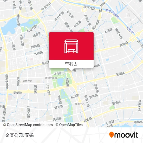 金匮公园地图