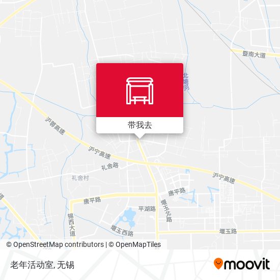 老年活动室地图