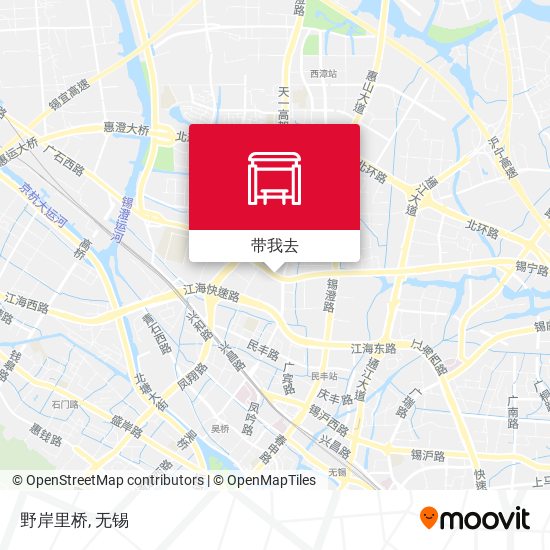 野岸里桥地图