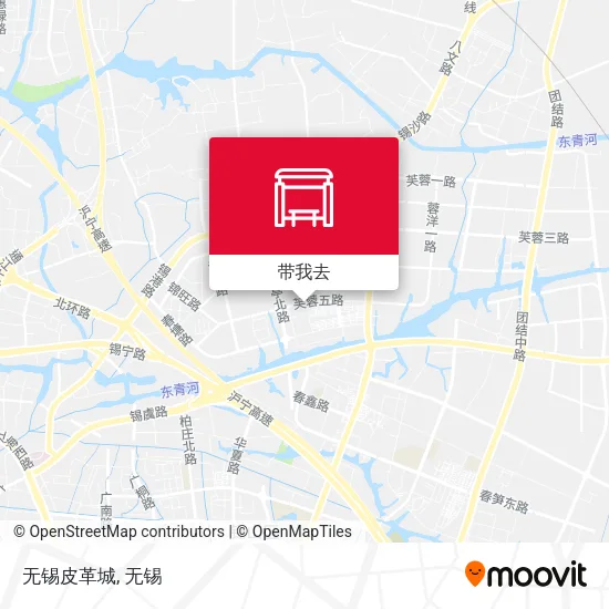 无锡皮革城地图