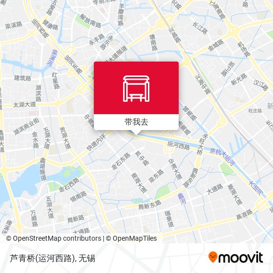 芦青桥(运河西路)地图