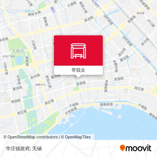 华庄镇政府地图