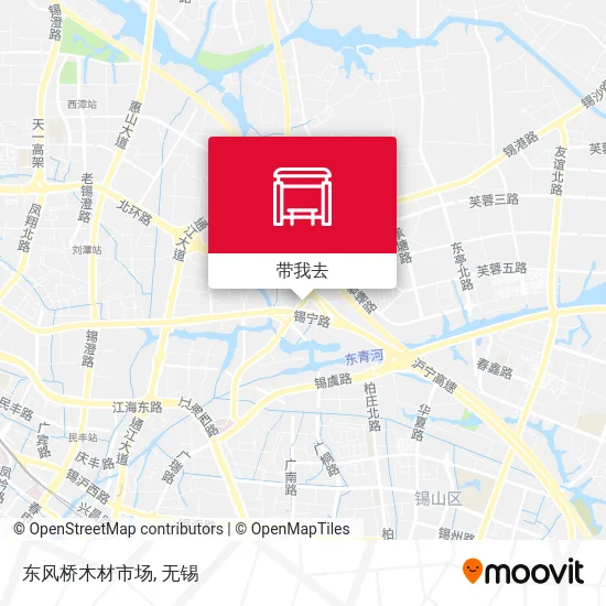 东风桥木材市场地图