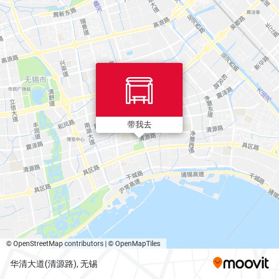 华清大道(清源路)地图