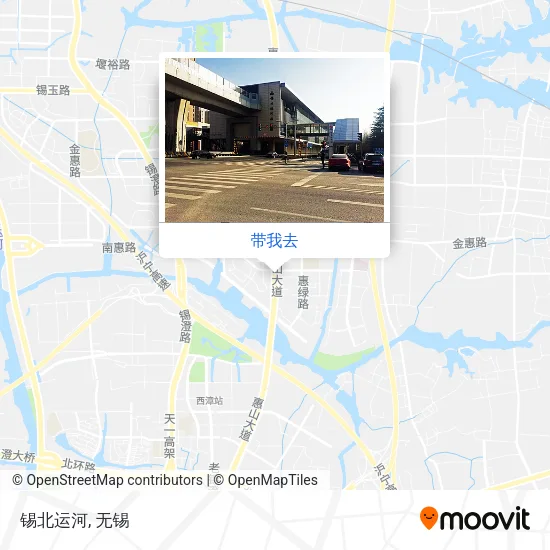 锡北运河地图