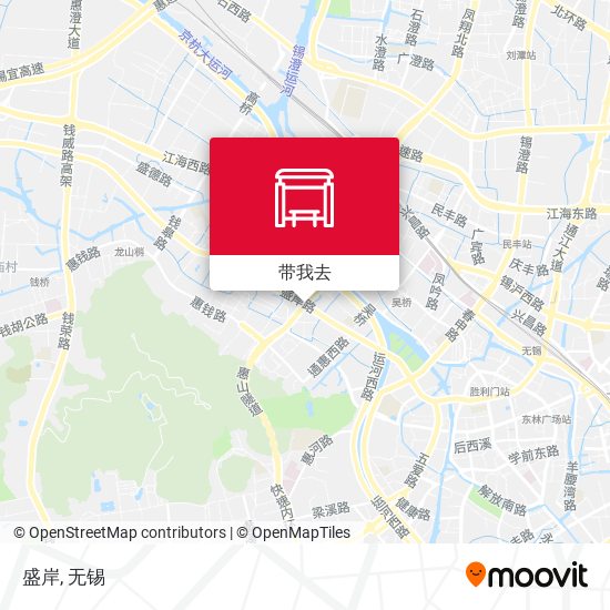 盛岸地图