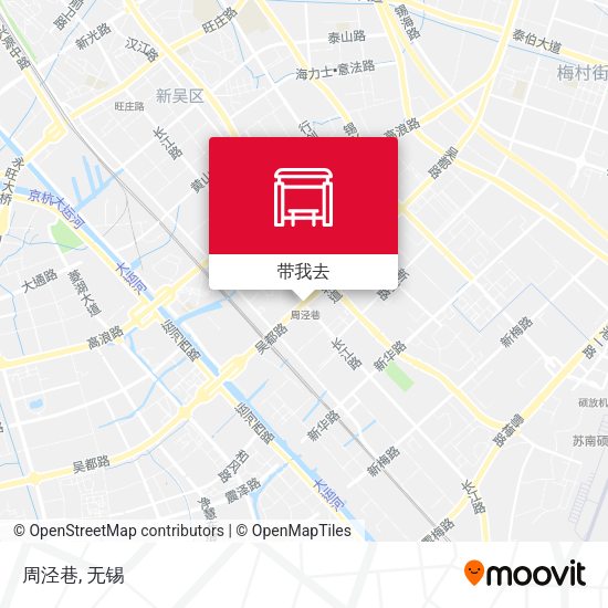 周泾巷地图