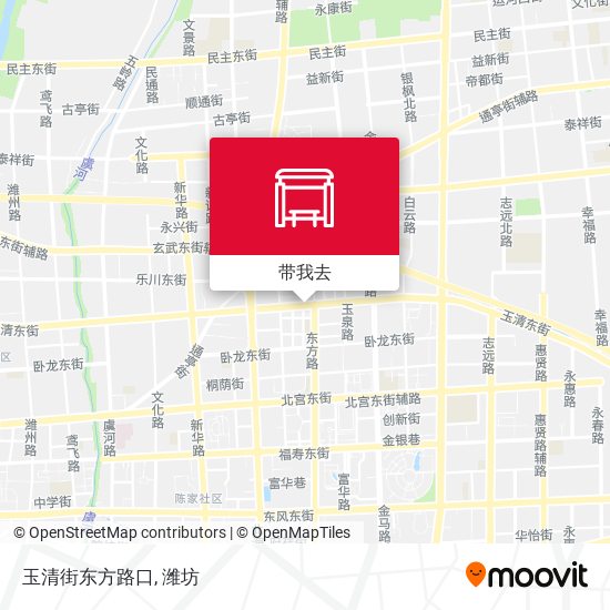 玉清街东方路口地图