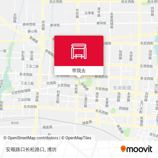 安顺路口长松路口地图