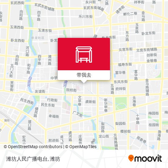 潍坊人民广播电台地图