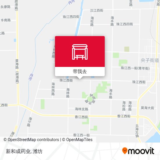 新和成药业地图