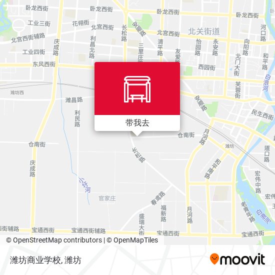 潍坊商业学校地图