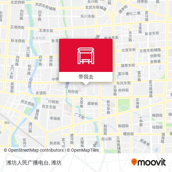 潍坊人民广播电台地图