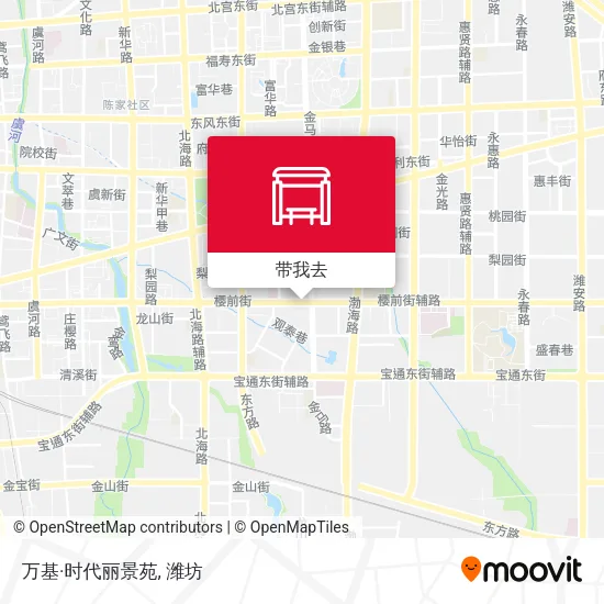 万基·时代丽景苑地图