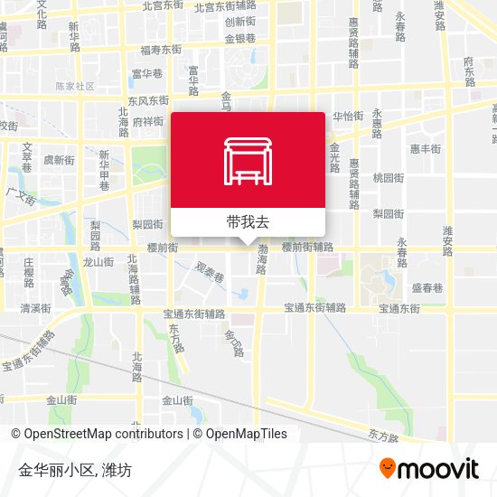 金华丽小区地图