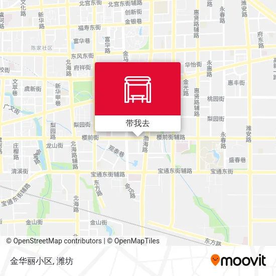 金华丽小区地图