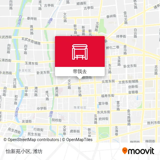 怡新苑小区地图