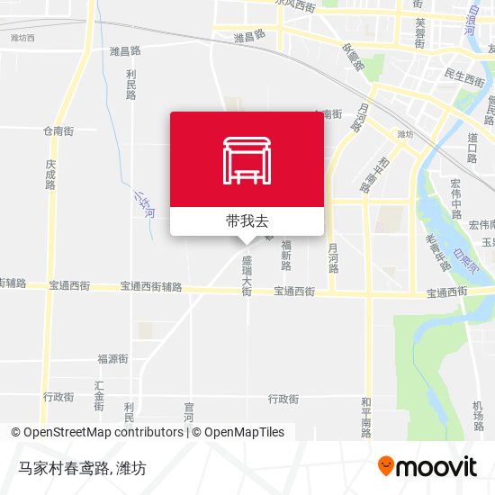 马家村春鸢路地图