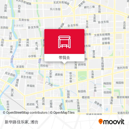 新华路佳乐家地图