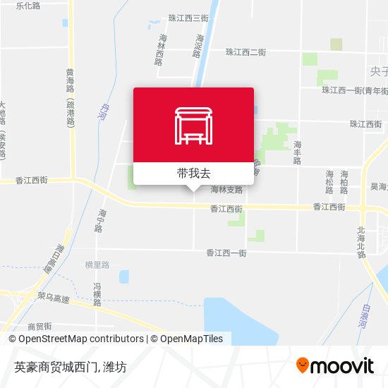 英豪商贸城西门地图