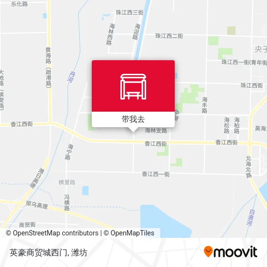 英豪商贸城西门地图