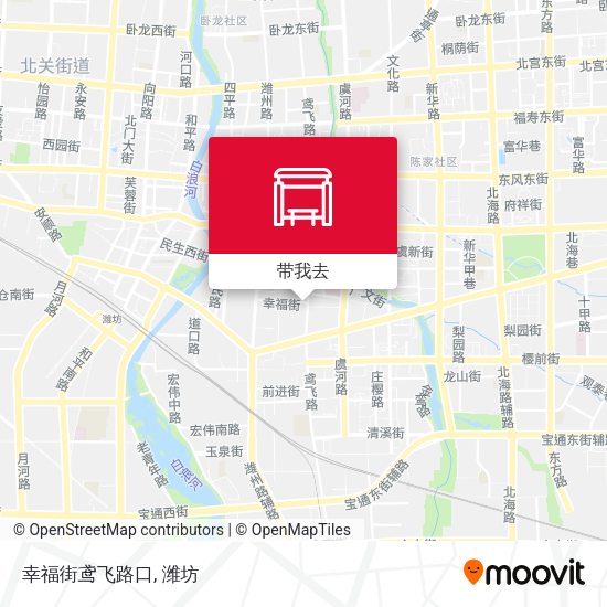 幸福街鸢飞路口地图